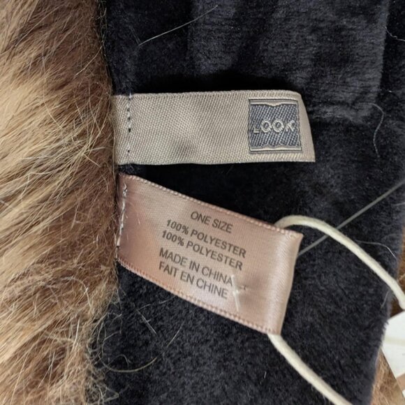 NWT | LOOK BY M Orla Faux Fur Stole 40" | OSFA - Picture 7 of 10